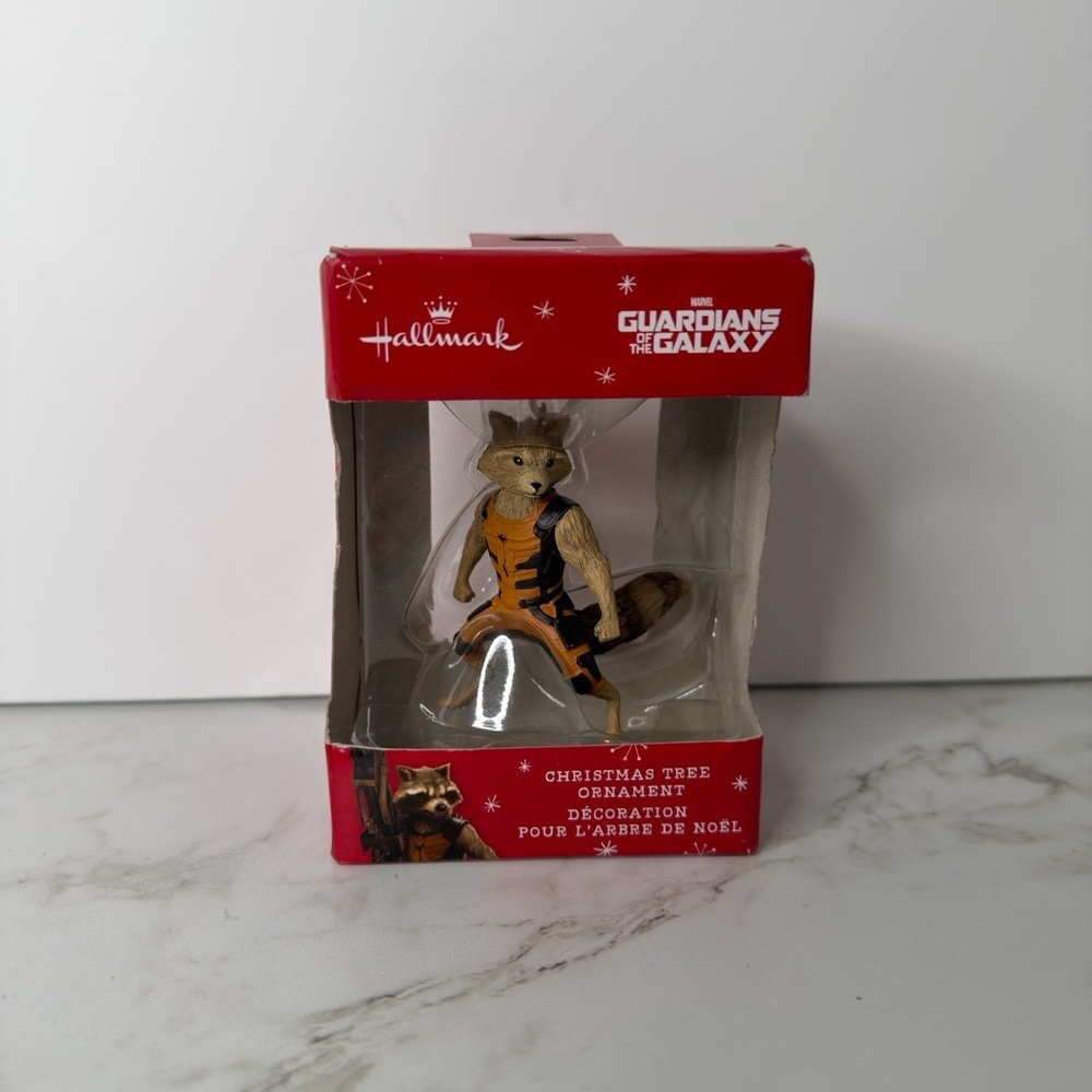 Hallmark Guardians of the Galaxy Rocket Raccoon  Christmas Ornament